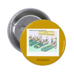 Tequila Worm Rehab Funny Cartoon Novelty Button