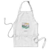 Tequila Worm Rehab Funny Cartoon Quality Apron