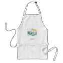 Tequila Worm Rehab Funny Cartoon Quality Apron