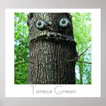 Teresa Green Tree Poster Print