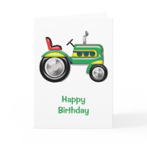Teriffic Green Tractor Cards