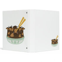 Teriyaki Moo Moo Dumplings binders by mydeas Teriyaki Moo Moo Dumplings binders