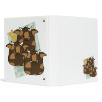 Teriyaki Moo Moo Dumplings Platter binders by mydeas Teriyaki Moo Moo Dumplings Platter binders