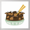 Teriyaki Moo Moo Dumplings posters