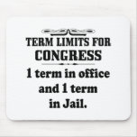 Term Limits For Congress mousepads