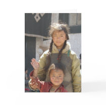 Terma Foundation Blank Notecard- children by termaz Terma Foundation Blank Notecard- children