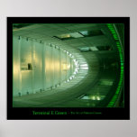Terminal E Green Print