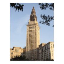 Terminal Tower with Grillwork Postcards
