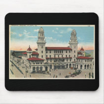 Terminal Train Station, Atlanta 1923 Vintage Mousepads