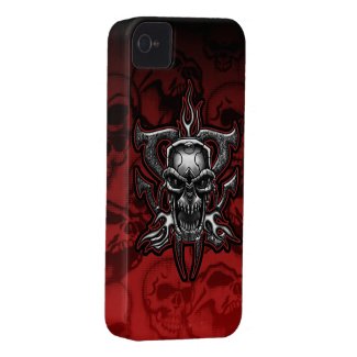 Terminator Skull Barely There iPhone 4 Case casematecase