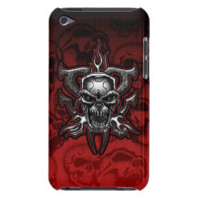 Terminator Skull  Barely There iPod Touch case