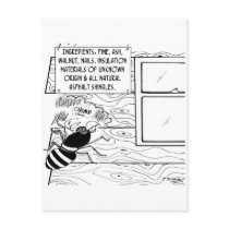 Termite Reads Ingredient List Post Cards