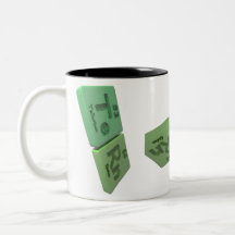 Tern as Te Tellurium and Rn Radon Mug
