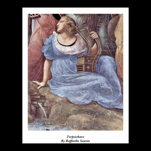 Terpsichore By Raffaello Sanzio Poster