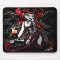 Terra Darkness Fire Fairy Mousepad by mykajelina Terra Darkness Fire Fairy Mousepad