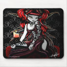 standard_mousepad - Terra Darkness Fire Fairy Mousepad
