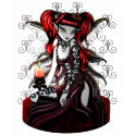 Terra Darkness Fire Fairy Top t-shirts by mykajelina Terra Darkness Fire Fairy Top t-shirts