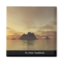 Terra Futures - Tranquil Islands Magnet by Terra_Futures Terra Futures - Tranquil Islands Magnet