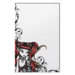 "Terra" Gothic Tattoo Fairy Art Stationery