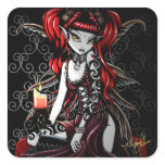 "Terra" Gothic Tribal Tattoo Fire Fairy Stickers