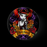 Terra Rose Tattoo Fae Button