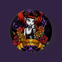 Terra Rose Tattoo Fae Button buttons
