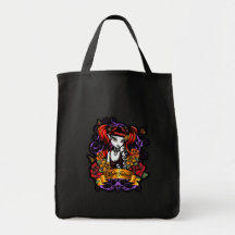 Terra Rose Tattooed Dark Faery Fantasy Bag