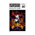 Terra Rose Tattooed Fantasy Postage postage