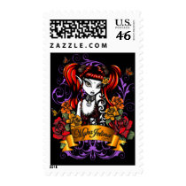 Terra Rose Tattooed Fantasy Postage