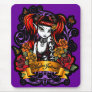 Terra Rose Tattooed Gothic Fantasy Mousepad