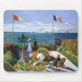 Terrace at Sainte Adresse, Claude Monet Mousepad