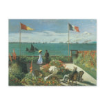 Terrace at the Seaside, Saint Adresse Claude Monet postcards