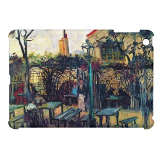 Terrace Cafe on Montmartre Vincent Van Gogh iPad Mini Case