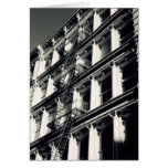terrace stairs greeting card