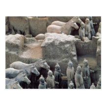 Terracotta Army, Qin Dynasty, 210 BC Post Cards