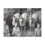 Terracotta Army, Xian, China, Postcard