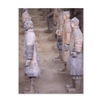 Terracotta Army, Xian, China, Postcard