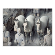 Terracotta Army, Xian, China, Postcard postcards