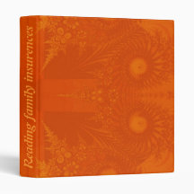 terracotta provancal Binder  CUSTOMIZE