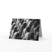 Terracotta Warriors China Travel Photo Gift Card by fat_fa_tin Terracotta Warriors China Travel Photo Gift Card