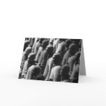 Terracotta Warriors China Travel Photo Gift Card