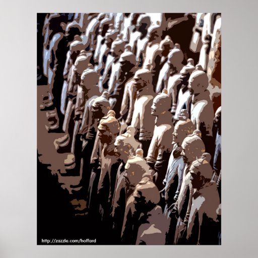 Terracotta Warriors Print