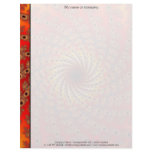 Terrapin Spin Fractal Art Letterhead