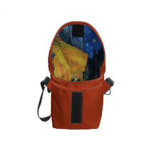 Terraza del café, Place du Forum, Arles - Van Gogh Bolsas De Mensajería