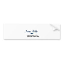 Terre Hill Pennsylvania City Classic Bumper Sticker