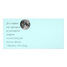 ~*Terrestrial Matters*~ Stephen Hawking Quote Picture Card