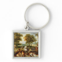 Terrestrial Paradise Key Chain