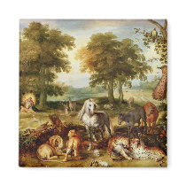 Terrestrial Paradise Refrigerator Magnet