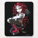 Terri Red Tattoo Fairy Mousepad