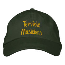 Terrible Musicians Hat embroidered hats